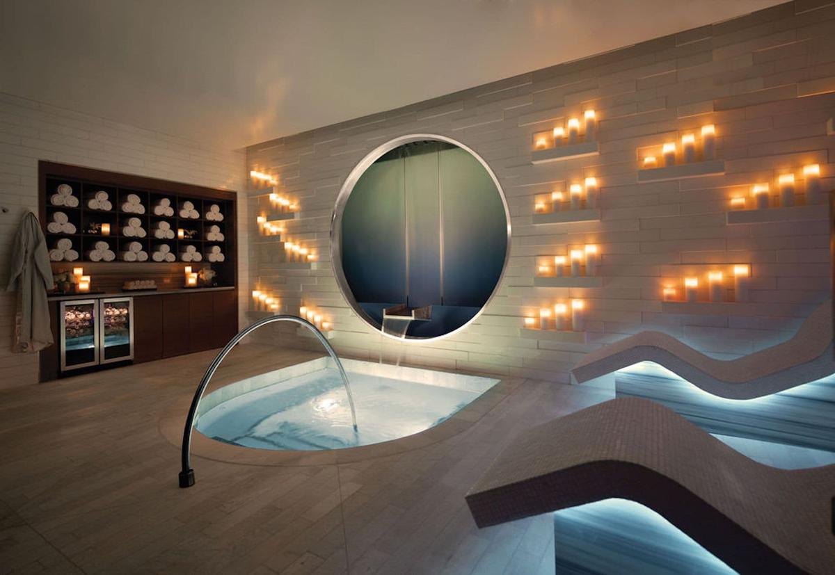 Recharge mind and body at Vdara’s luxury spa — pampering services just an elevator ride away. 🛁✨