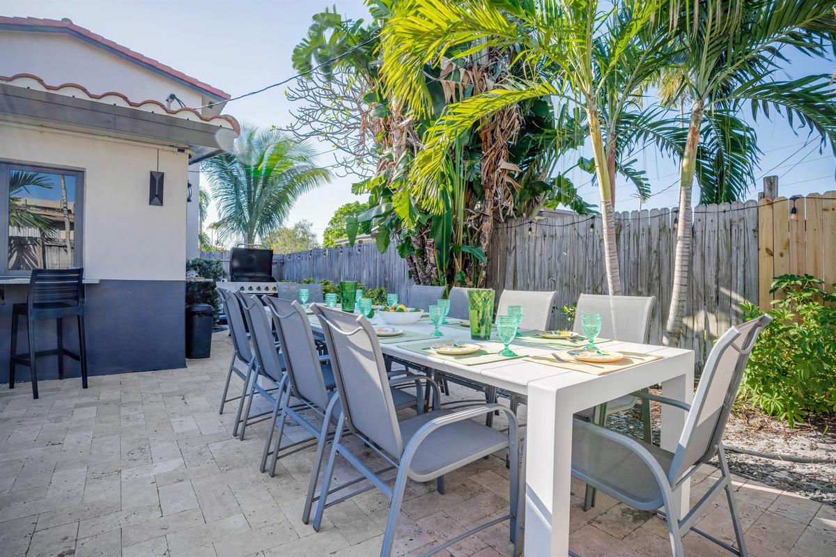 You can grill in the afternoon & soak in some rays as well