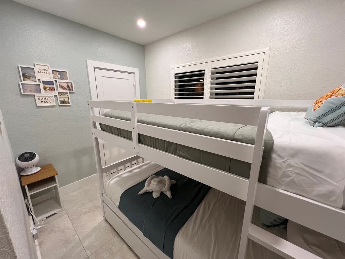 Two full beds, plenty of space to stretch out and recharge 🛏️