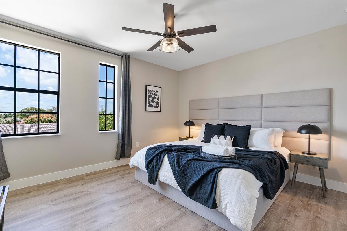 🛌 Sleep in luxury upstairs with privacy and peace.