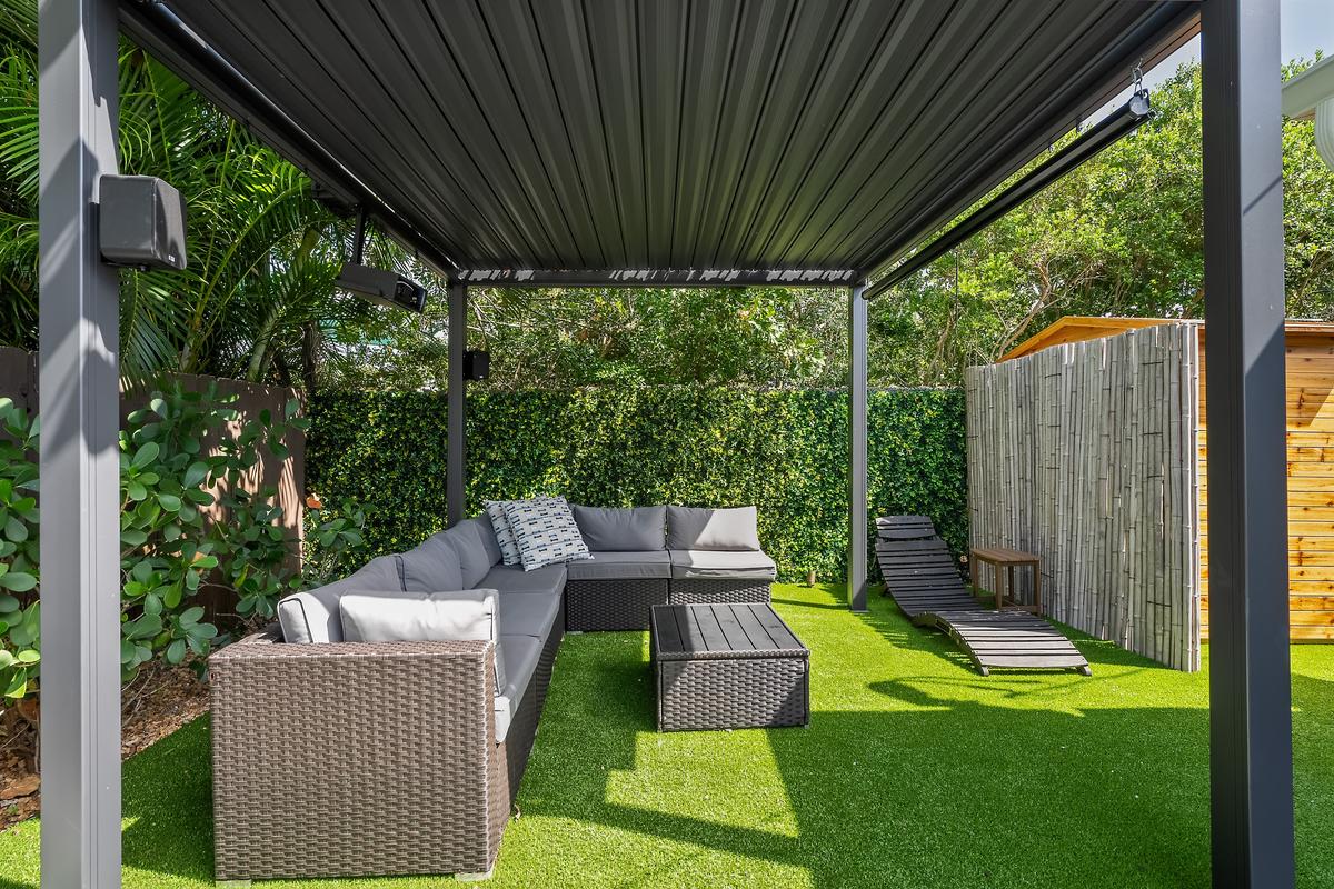 🌿 Chill, unwind, and laugh under your own private outdoor gazebo.